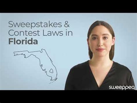 florida sweepstakes law|Sweepstakes and Contests Laws .